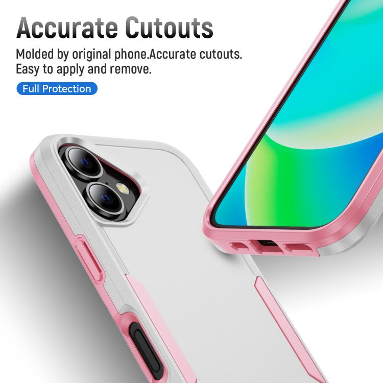 For iPhone 17 Pioneer Armor Heavy Duty PC + TPU Phone Case