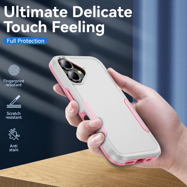 For iPhone 17 Pioneer Armor Heavy Duty PC + TPU Phone Case