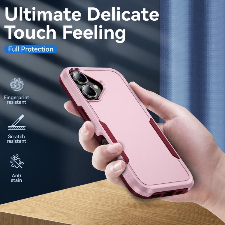 For iPhone 17 Pioneer Armor Heavy Duty PC + TPU Phone Case