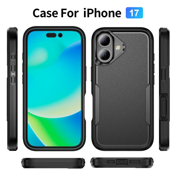 For iPhone 17 Pioneer Armor Heavy Duty PC + TPU Phone Case