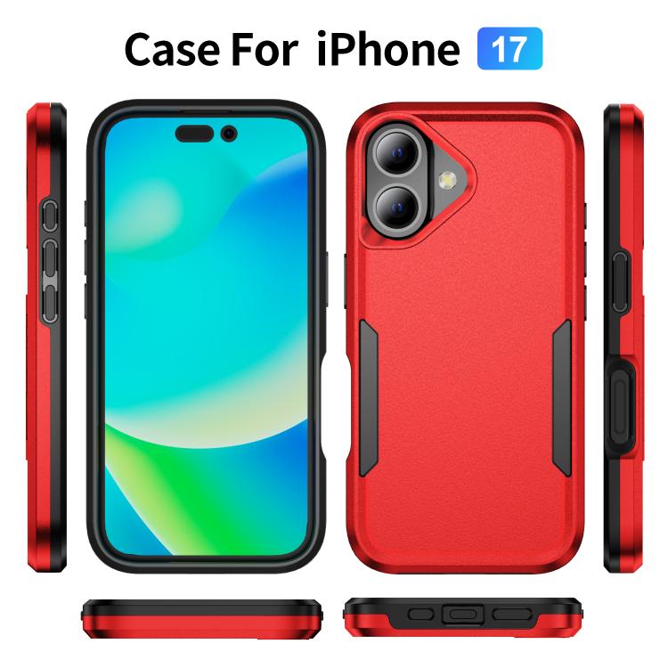 For iPhone 17 Pioneer Armor Heavy Duty PC + TPU Phone Case
