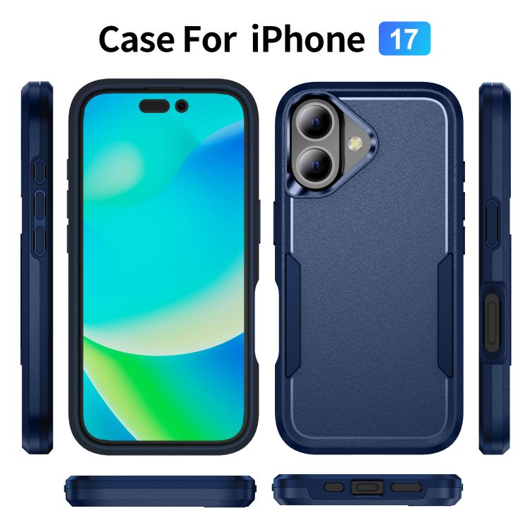 For iPhone 17 Pioneer Armor Heavy Duty PC + TPU Phone Case