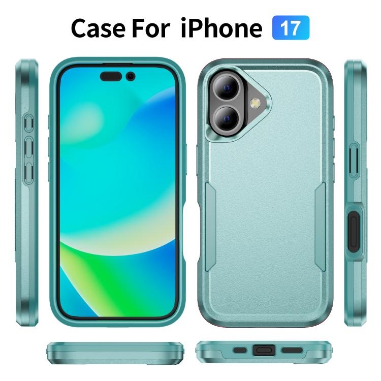 For iPhone 17 Pioneer Armor Heavy Duty PC + TPU Phone Case