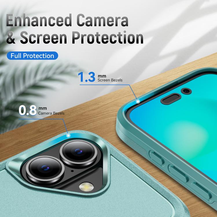 For iPhone 17 Pioneer Armor Heavy Duty PC + TPU Phone Case