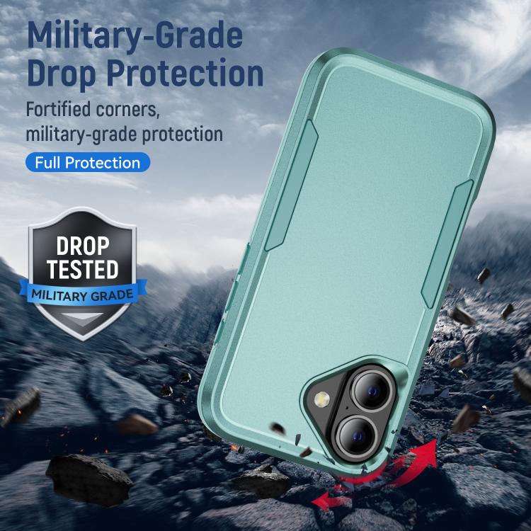 For iPhone 17 Pioneer Armor Heavy Duty PC + TPU Phone Case