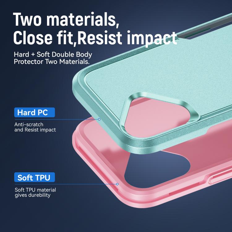 For iPhone 17 Pioneer Armor Heavy Duty PC + TPU Phone Case