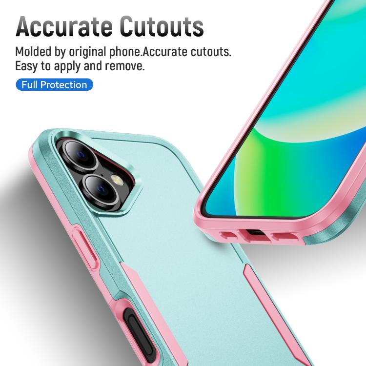For iPhone 17 Pioneer Armor Heavy Duty PC + TPU Phone Case