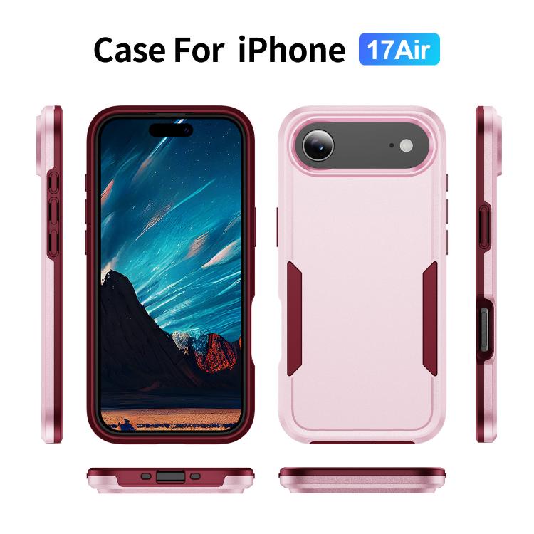 For iPhone Air Pioneer Armor Heavy Duty PC + TPU Phone Case