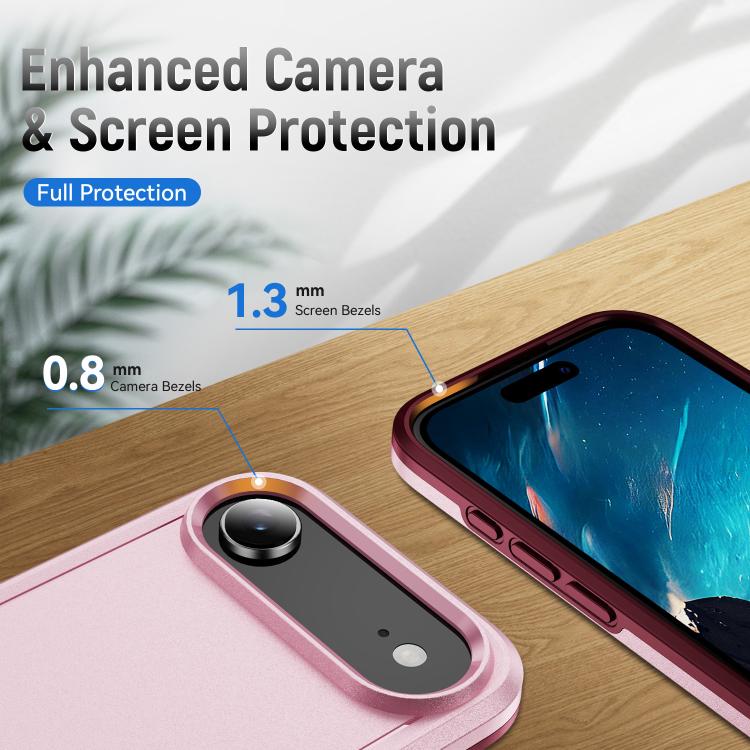 For iPhone Air Pioneer Armor Heavy Duty PC + TPU Phone Case