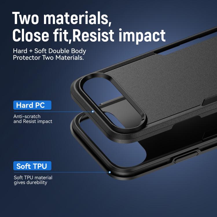 For iPhone Air Pioneer Armor Heavy Duty PC + TPU Phone Case