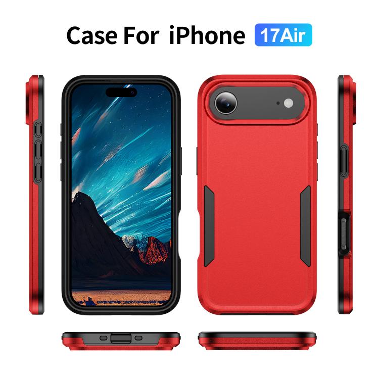 For iPhone Air Pioneer Armor Heavy Duty PC + TPU Phone Case