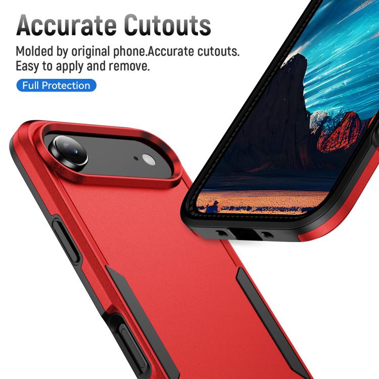 For iPhone Air Pioneer Armor Heavy Duty PC + TPU Phone Case