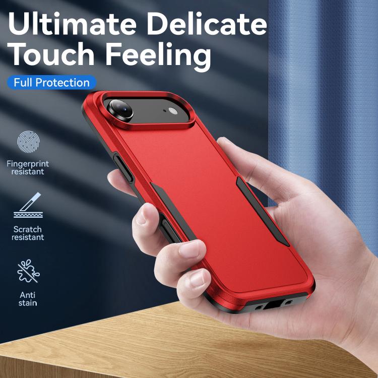 For iPhone Air Pioneer Armor Heavy Duty PC + TPU Phone Case