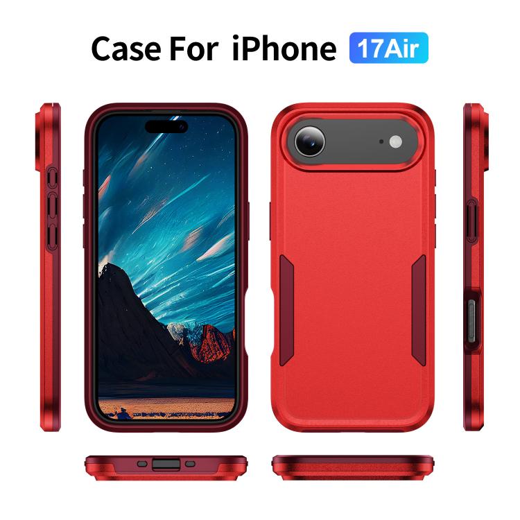 For iPhone Air Pioneer Armor Heavy Duty PC + TPU Phone Case