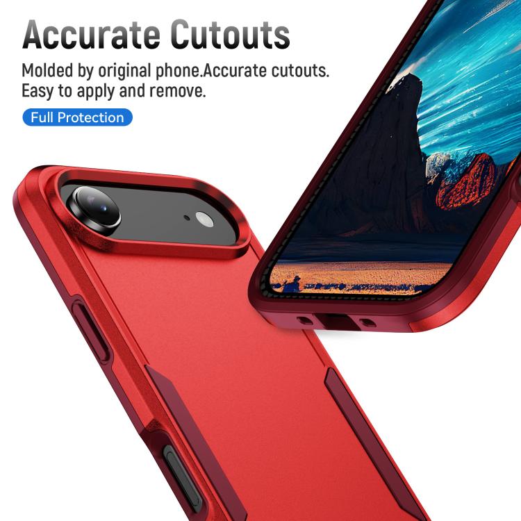 For iPhone Air Pioneer Armor Heavy Duty PC + TPU Phone Case