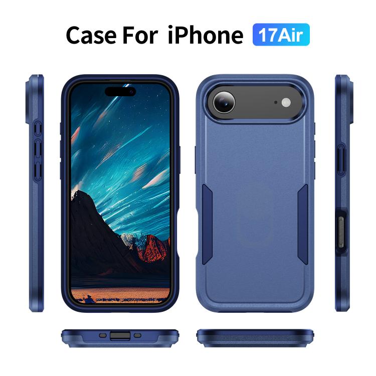 For iPhone Air Pioneer Armor Heavy Duty PC + TPU Phone Case