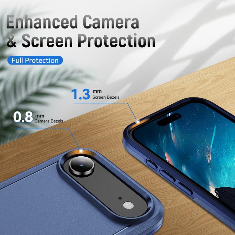 For iPhone Air Pioneer Armor Heavy Duty PC + TPU Phone Case
