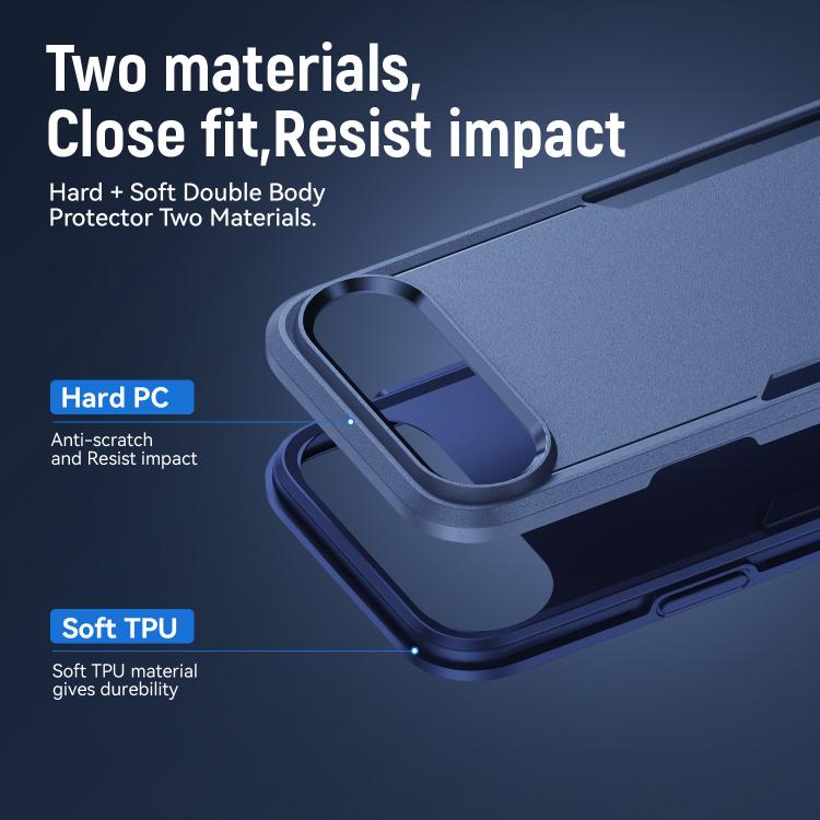 For iPhone Air Pioneer Armor Heavy Duty PC + TPU Phone Case