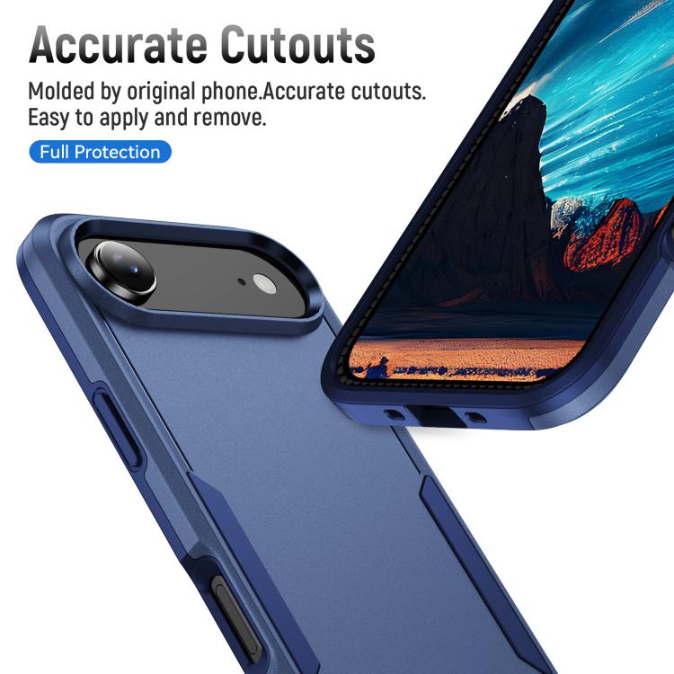 For iPhone Air Pioneer Armor Heavy Duty PC + TPU Phone Case