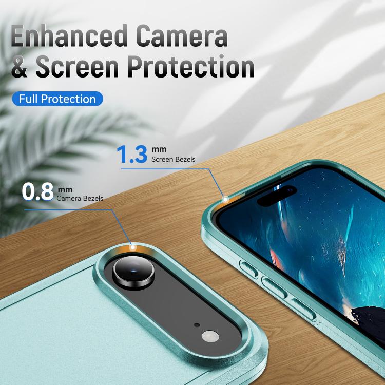 For iPhone Air Pioneer Armor Heavy Duty PC + TPU Phone Case