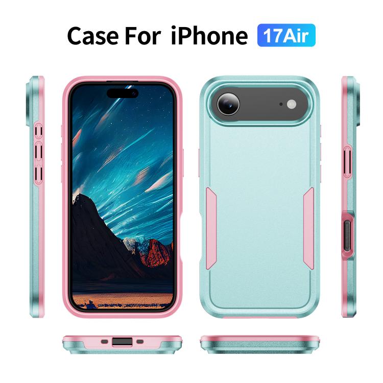 For iPhone Air Pioneer Armor Heavy Duty PC + TPU Phone Case