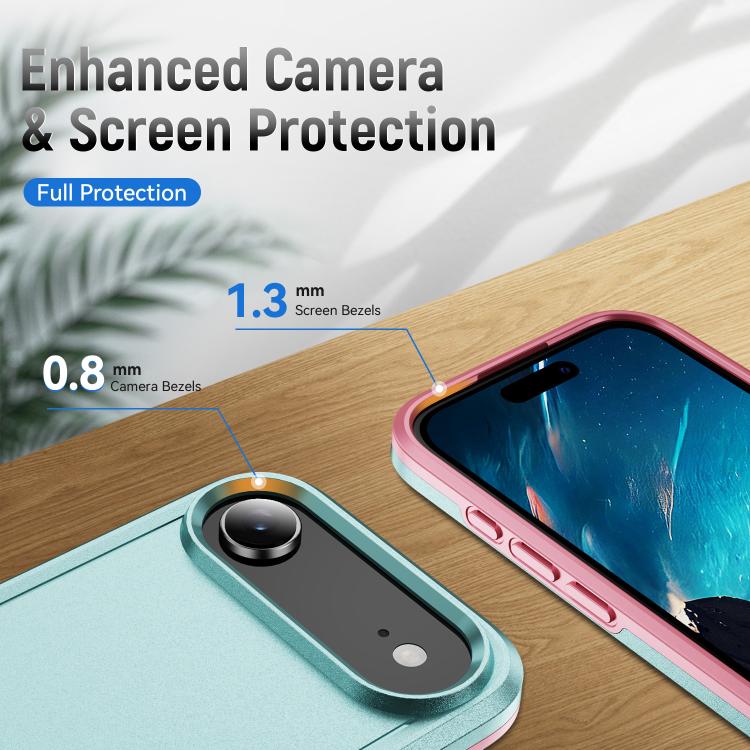 For iPhone Air Pioneer Armor Heavy Duty PC + TPU Phone Case