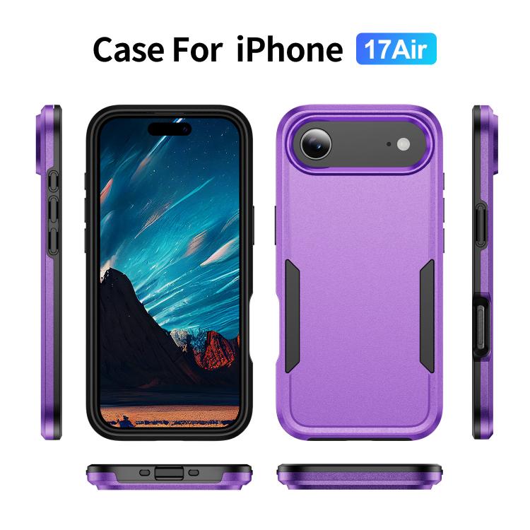 For iPhone Air Pioneer Armor Heavy Duty PC + TPU Phone Case