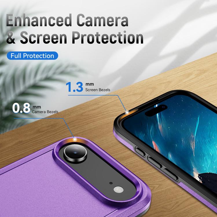 For iPhone Air Pioneer Armor Heavy Duty PC + TPU Phone Case