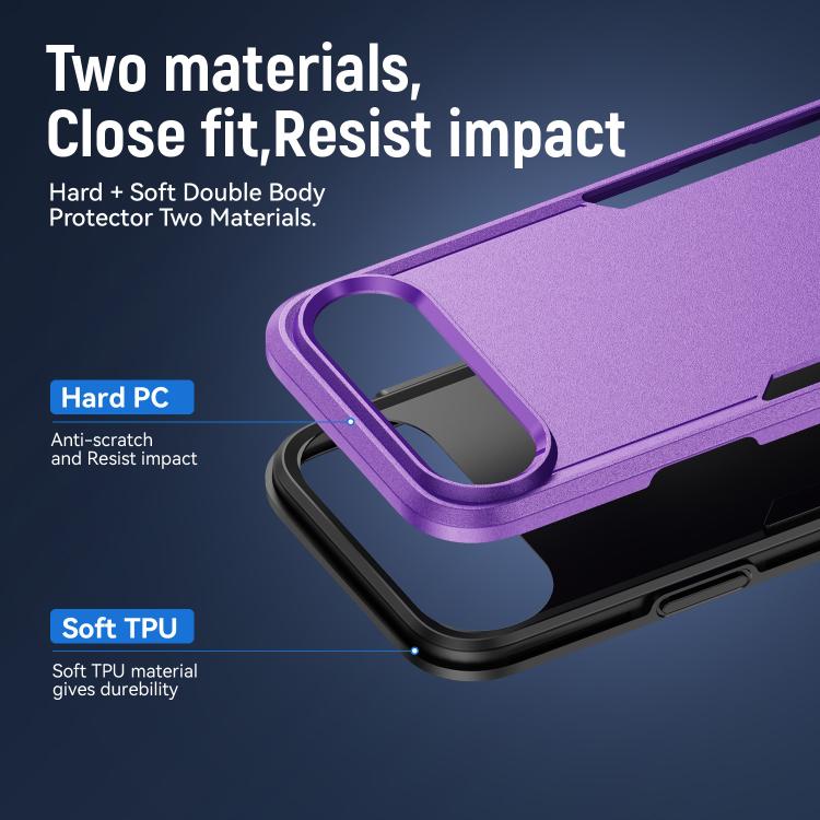 For iPhone Air Pioneer Armor Heavy Duty PC + TPU Phone Case