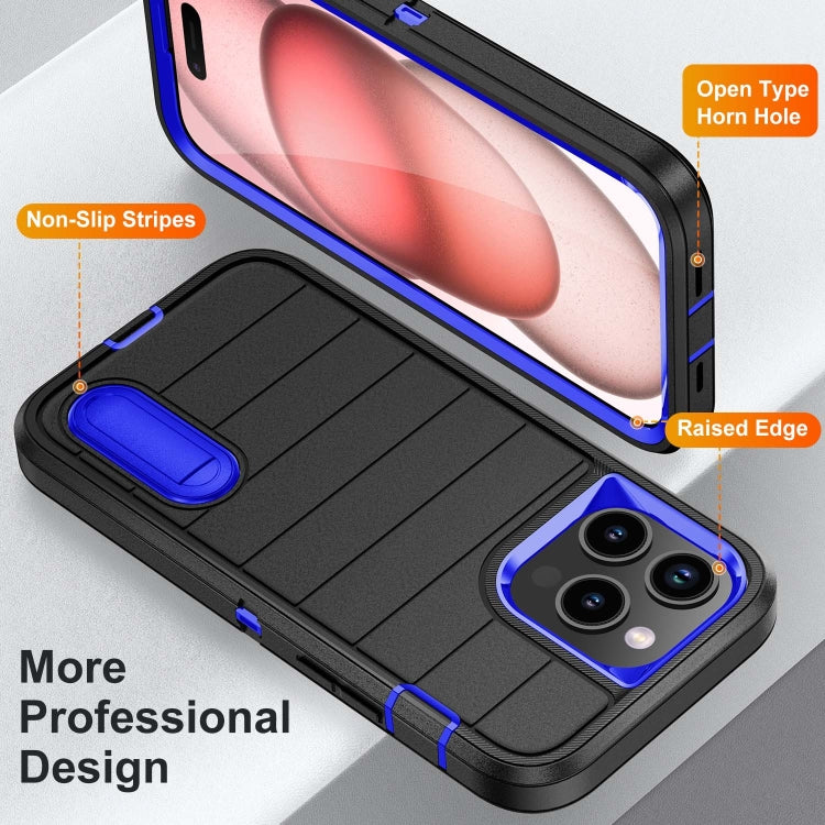 For Samsung Galaxy S24+ 5G Defender Gen2 Rugged PC + Silicone Phone Case with Holder