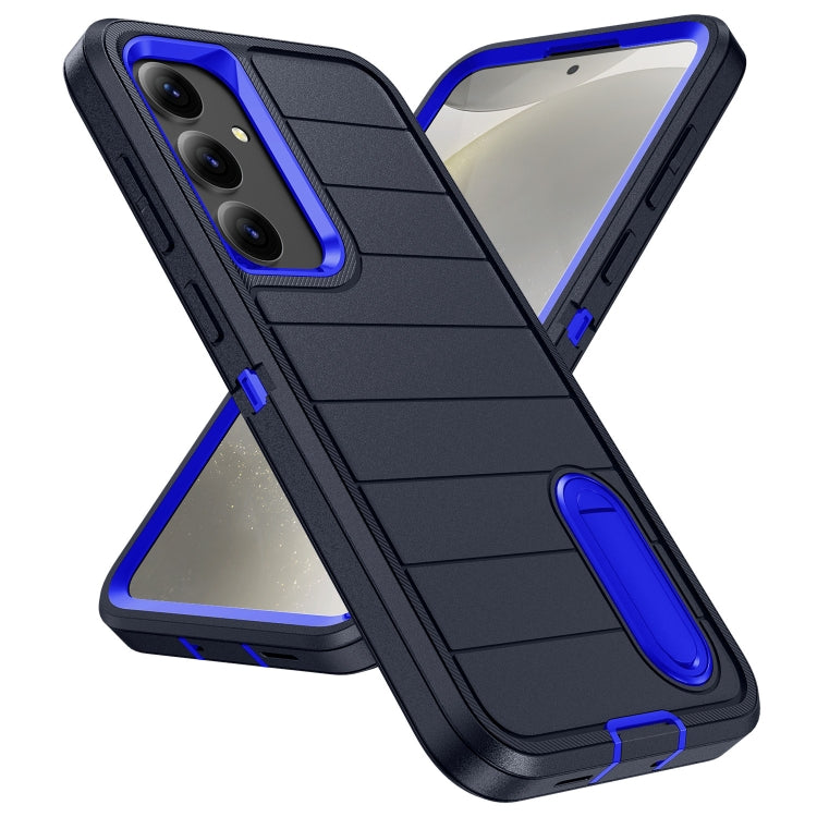 For Samsung Galaxy S24+ 5G Defender Gen2 Rugged PC + Silicone Phone Case with Holder
