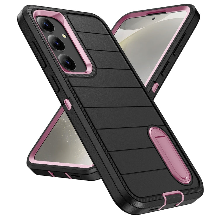For Samsung Galaxy S24 5G Defender Gen2 Rugged PC + Silicone Phone Case with Holder