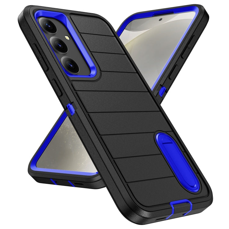 For Samsung Galaxy S24 5G Defender Gen2 Rugged PC + Silicone Phone Case with Holder