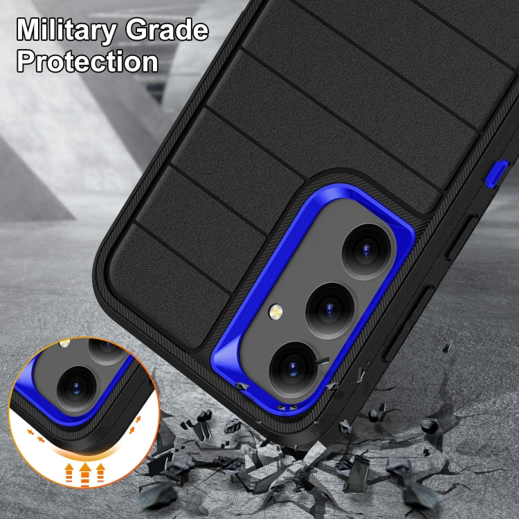 For Samsung Galaxy S24 5G Defender Gen2 Rugged PC + Silicone Phone Case with Holder