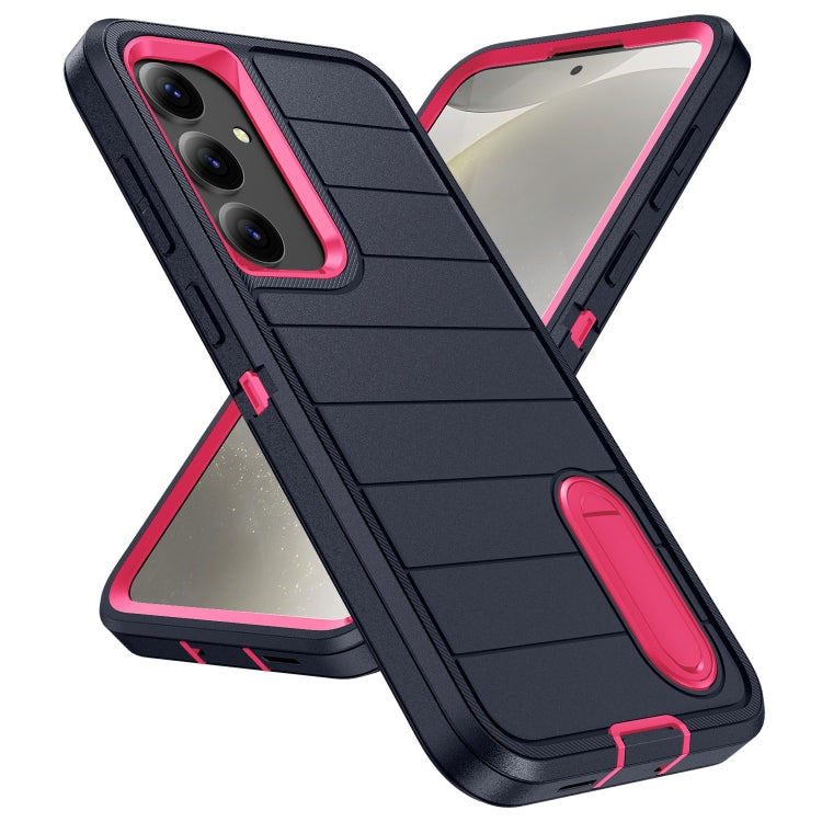 For Samsung Galaxy S24 5G Defender Gen2 Rugged PC + Silicone Phone Case with Holder