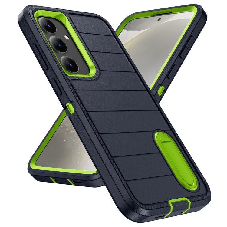 For Samsung Galaxy S24 5G Defender Gen2 Rugged PC + Silicone Phone Case with Holder