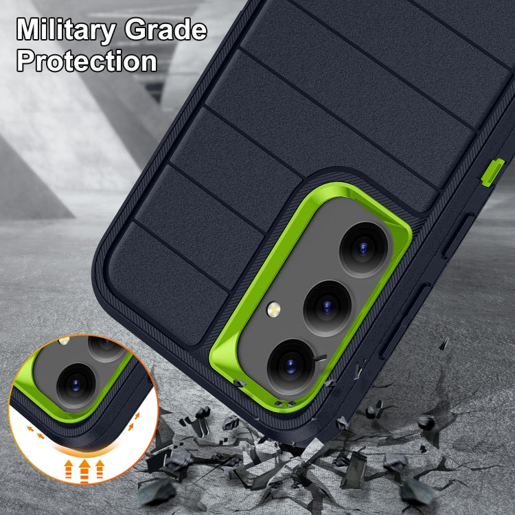 For Samsung Galaxy S24 5G Defender Gen2 Rugged PC + Silicone Phone Case with Holder