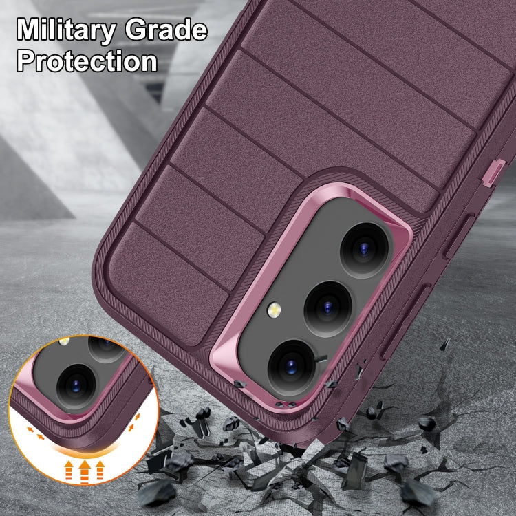 For Samsung Galaxy S24 5G Defender Gen2 Rugged PC + Silicone Phone Case with Holder