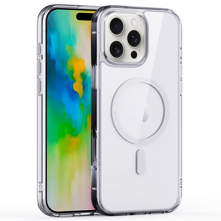 For iPhone 16 Pro Crystal Clear MagSafe Magnetic Phone Case