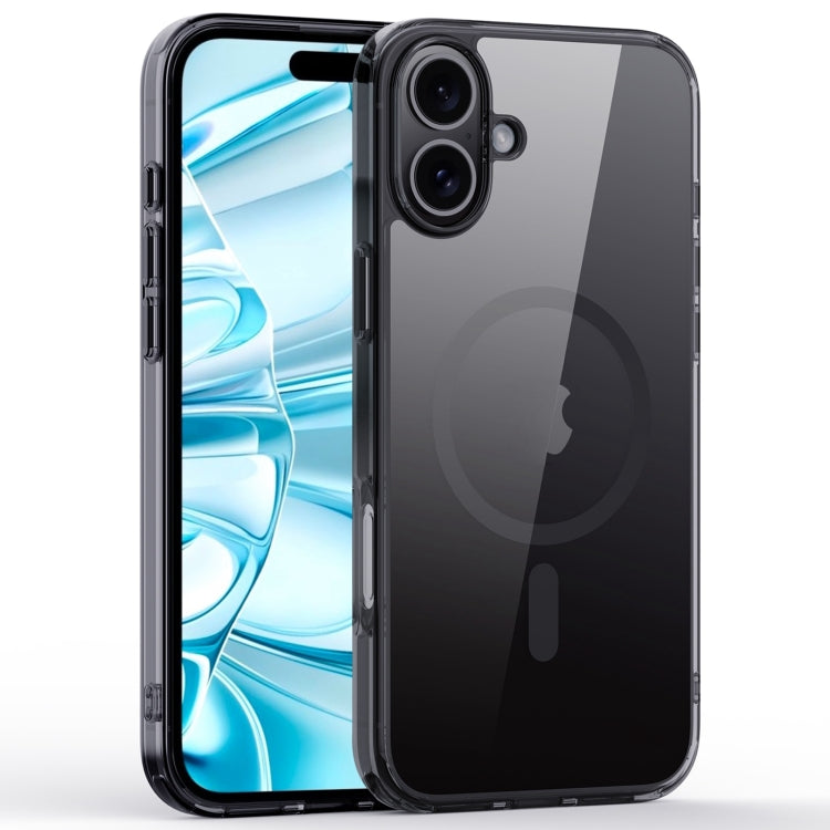 For iPhone 16 Plus Crystal Clear MagSafe Magnetic Phone Case