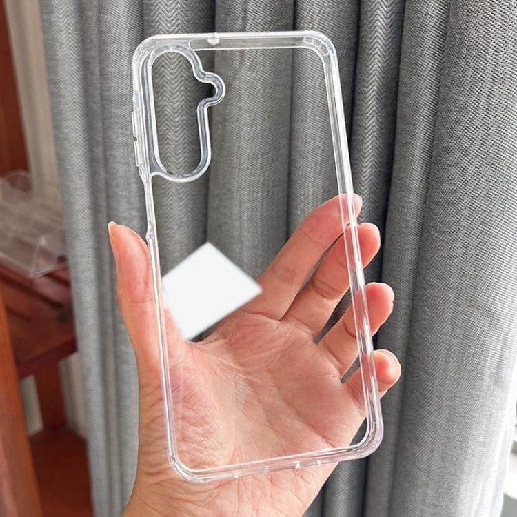 For Samsung Galaxy A16 5G Crystal TPU + PC Airbag Shockproof Phone Case - Transparent
