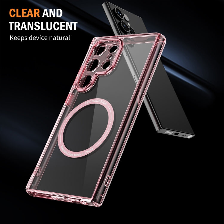 For Samsung Galaxy S24 Ultra 5G Airbag Magsafe PC Hybrid TPU Phone Case