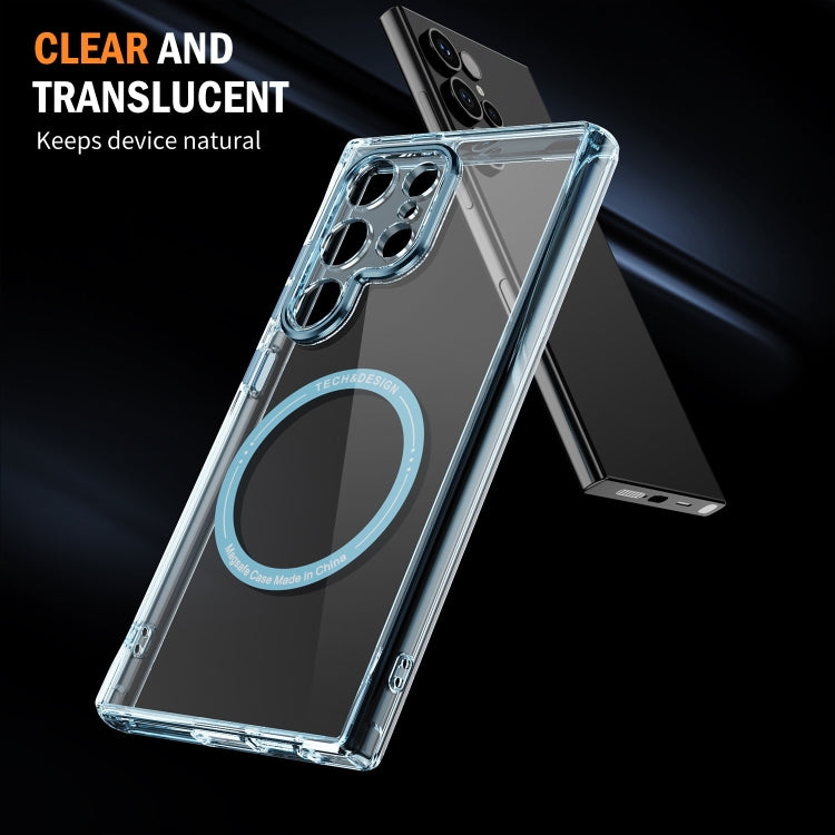 For Samsung Galaxy S24 Ultra 5G Airbag Magsafe PC Hybrid TPU Phone Case
