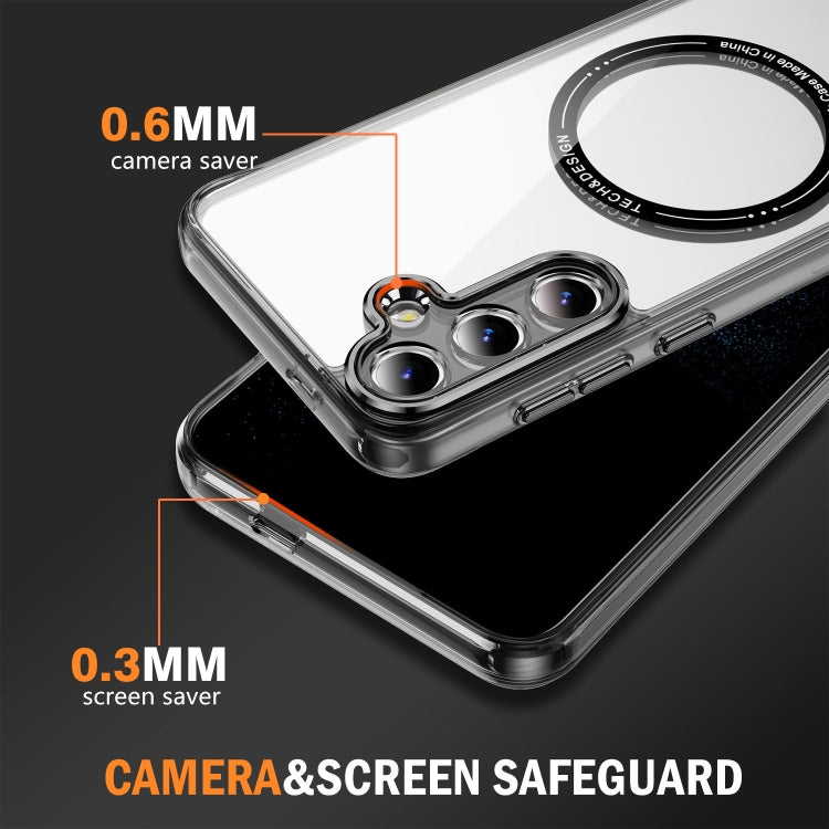 For Samsung Galaxy S24+ 5G Airbag Magsafe PC Hybrid TPU Phone Case