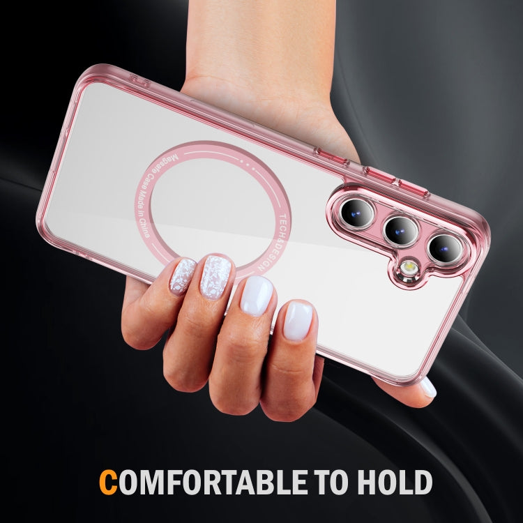 For Samsung Galaxy S24+ 5G Airbag Magsafe PC Hybrid TPU Phone Case