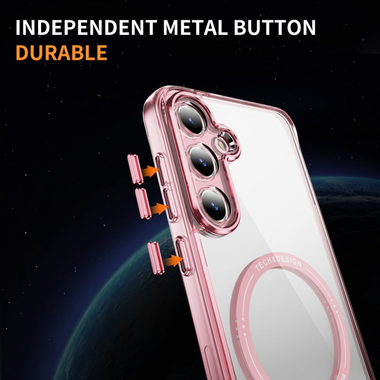 For Samsung Galaxy S24+ 5G Airbag Magsafe PC Hybrid TPU Phone Case