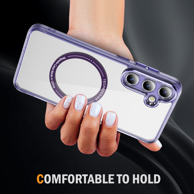 For Samsung Galaxy S24+ 5G Airbag Magsafe PC Hybrid TPU Phone Case