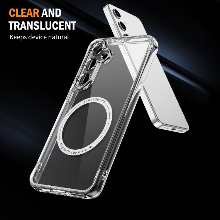 For Samsung Galaxy S24+ 5G Airbag Magsafe PC Hybrid TPU Phone Case