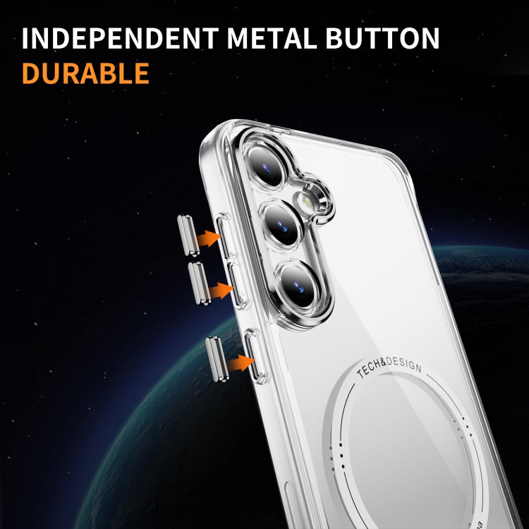 For Samsung Galaxy S24+ 5G Airbag Magsafe PC Hybrid TPU Phone Case