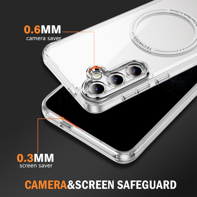 For Samsung Galaxy S24+ 5G Airbag Magsafe PC Hybrid TPU Phone Case